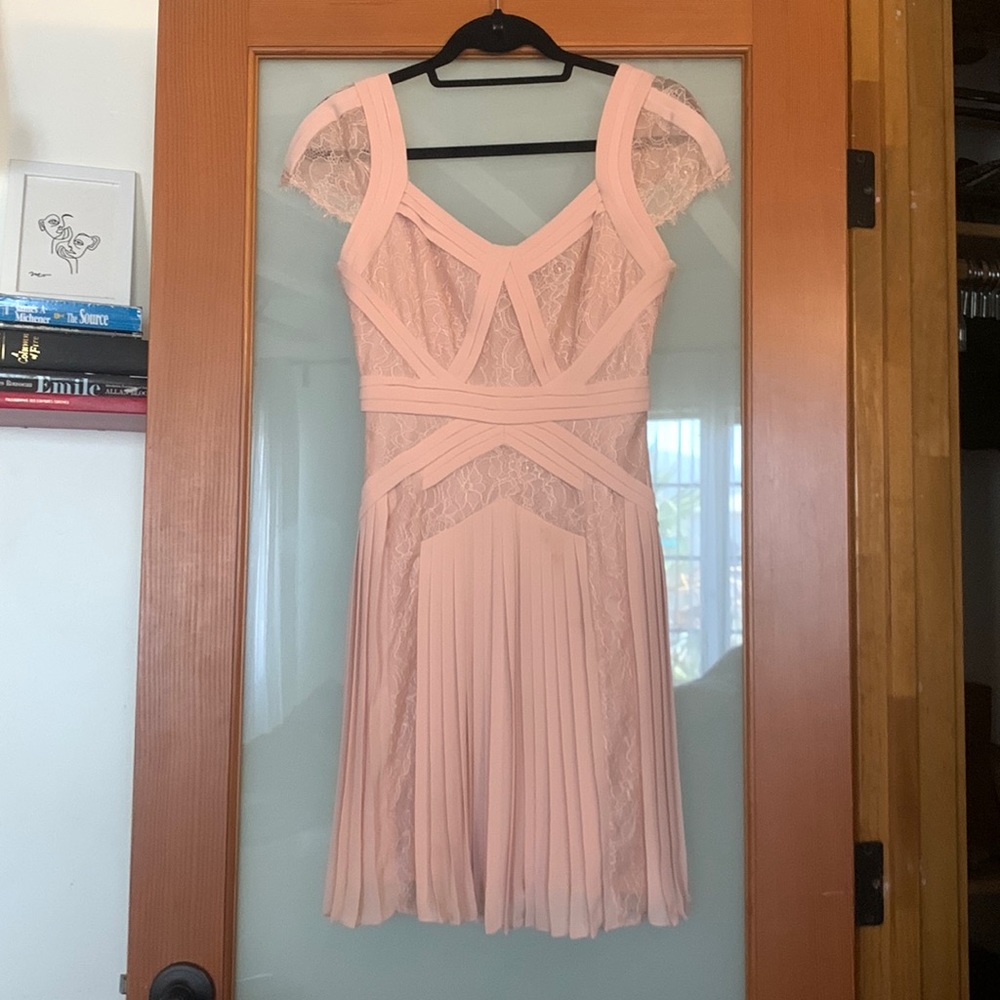 BCBG Blush dress